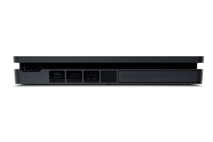 PlayStation 4 : vue de dos