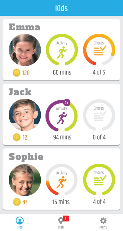 Garmin vívofit jr. : le premier bracelet d’activité Garmin pour les enfants 68 vivofit JR1