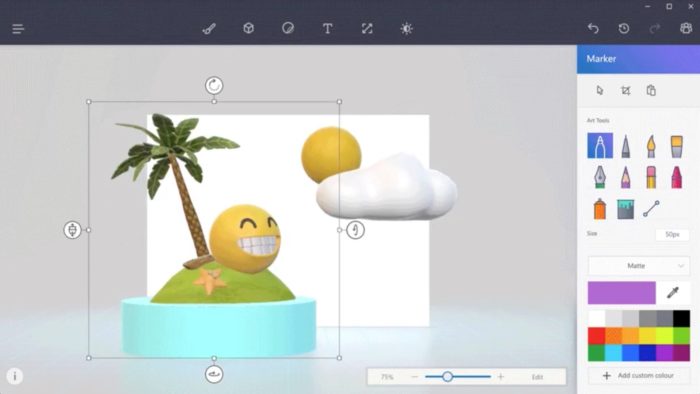 Paint 3D, la nouvelle application d'imagerie de Windows 10