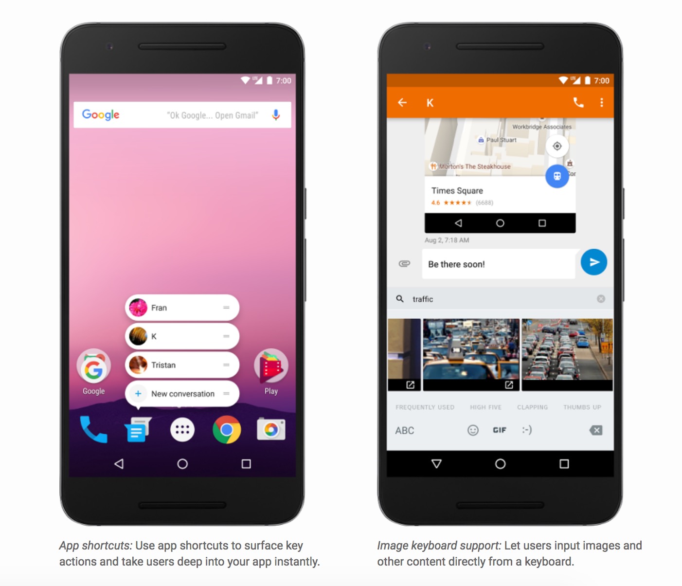 Android 7.1 arrivera sur les Nexus en octobre, avec un support à partir du Nexus 6 50 Android 7.1 va arriver sur les Nexus, et même sur le Nexus 6