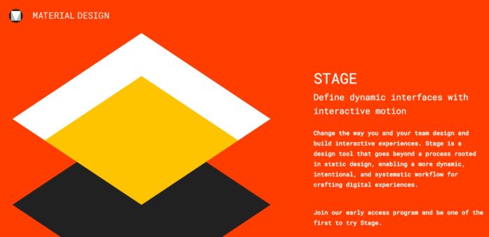 Material.io : Stage