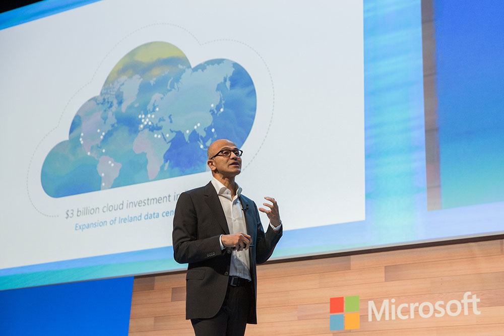 Satya Nadella annonce à Paris un data center en France !