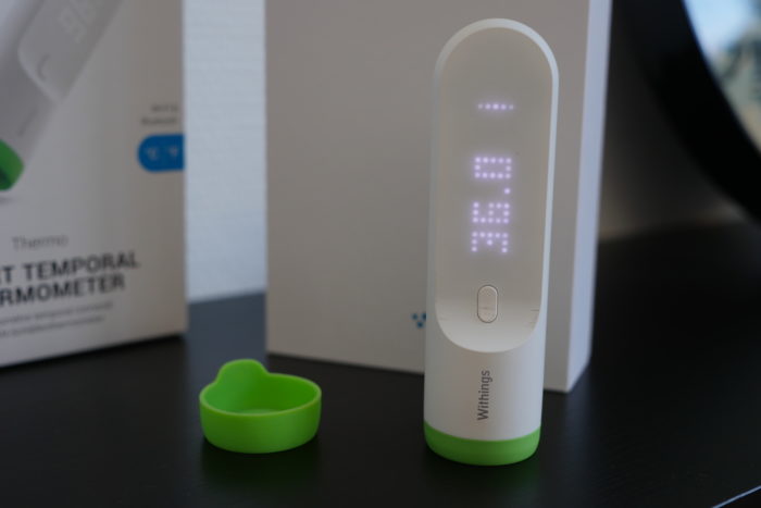 Withings Thermo : des LED affichent la température 