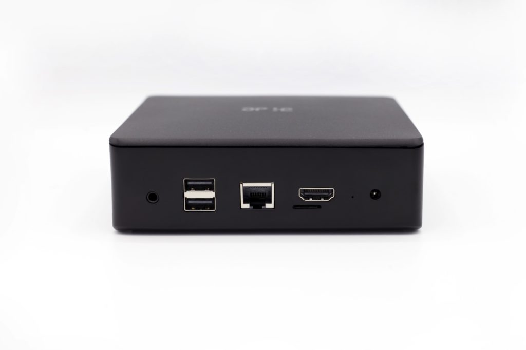 Rear with ports