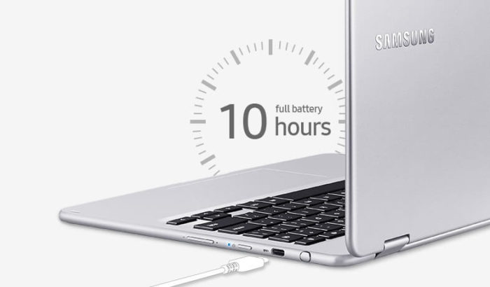 Samsung Chromebook Pro : une autonomie annoncée de 10 heures