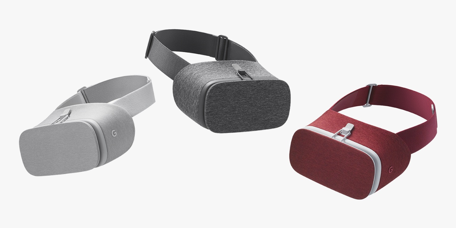 Le Google Daydream View disponible en trois coloris