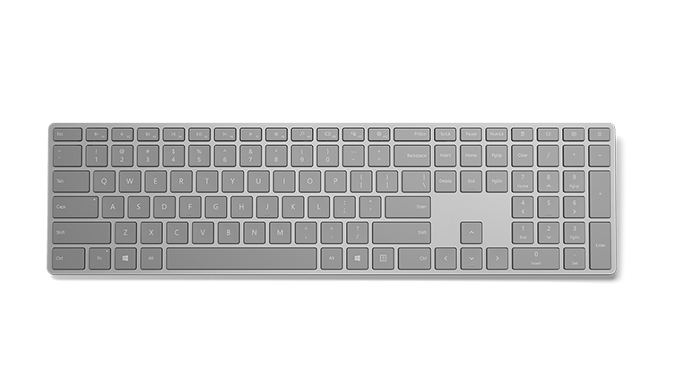 Microsoft montre ses nouveaux claviers et souris Surface 50 SurfaceKeyboardPdp 1 HeroPDPPanel 1 3 V1