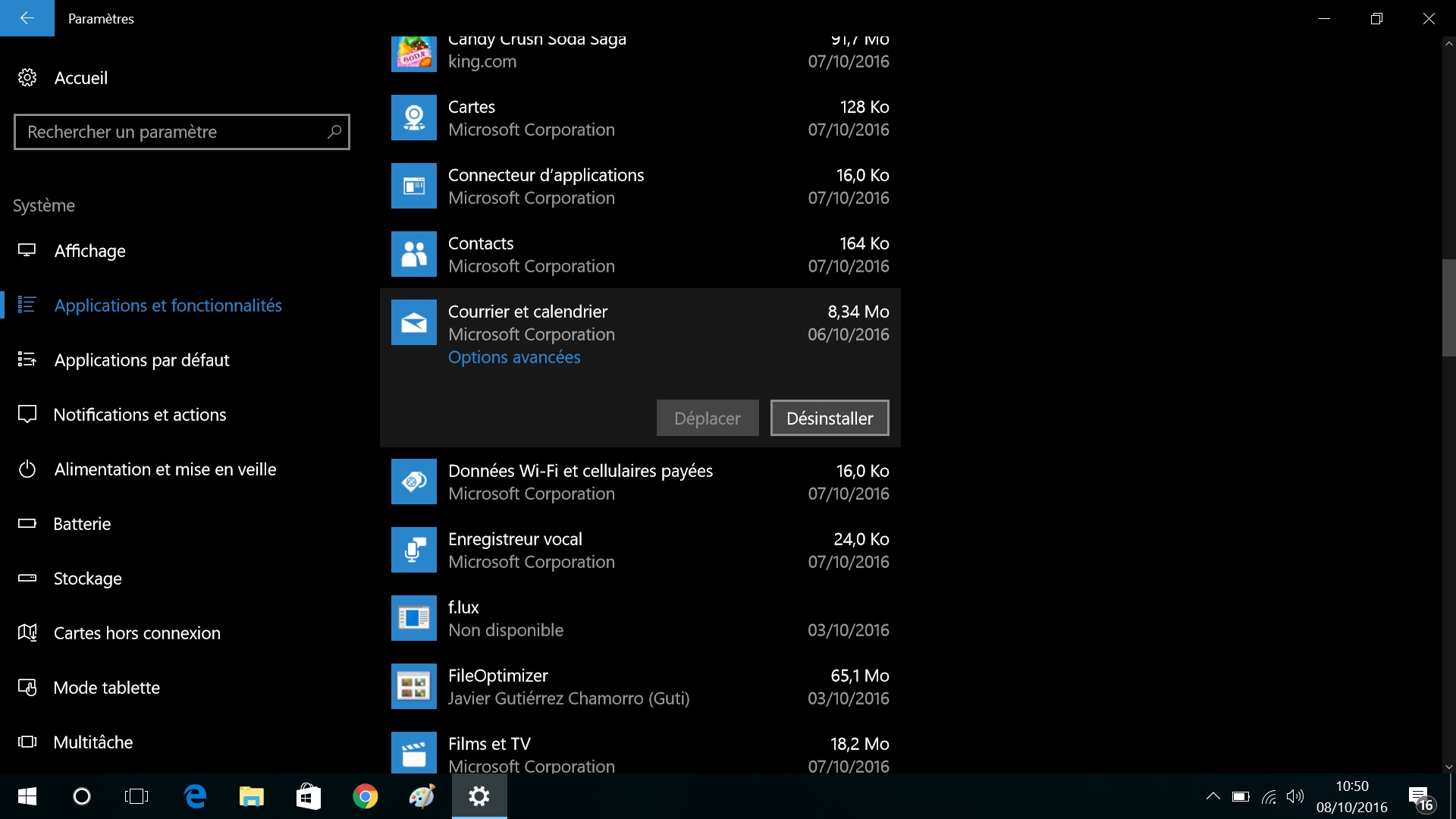 La build 14936 de Windows 10 permet de supprimer des applications du système