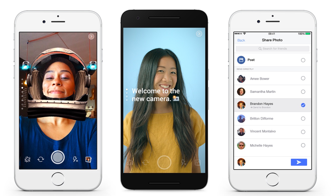 facebook new camera