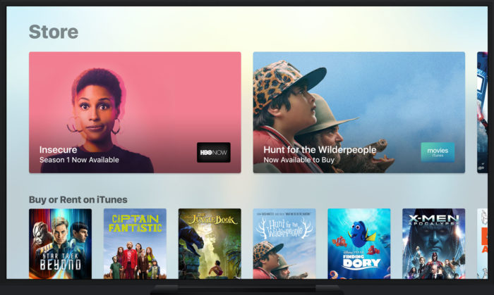 Une boutique permet d'acheter du contenu de différents services