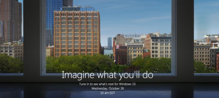 Microsoft a annoncé l'avenir de Windows 10 à son événement du 26 octobre