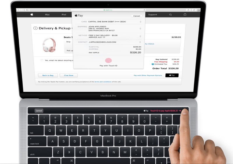 Le MacBook Pro 2016 va inclure un écran OLED avec un capteur Touch ID