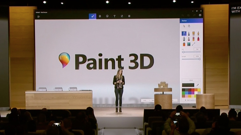 Paint 3D arrive aux membres Insider de Windows 10