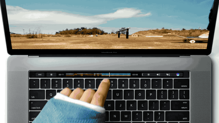 La Touch Bar est "juste le début" d'une nouvelle direction pour Apple 48 La Touch Bar est un composant "iOS"