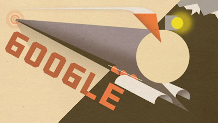 Google doodle : les 100 ans de l’achèvement de la construction du Transsibérien