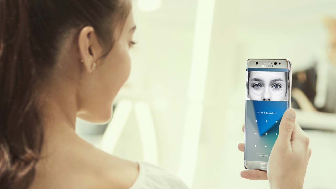 Le Galaxy Note 7 apportait un scanner d'iris, une première pour Samsung