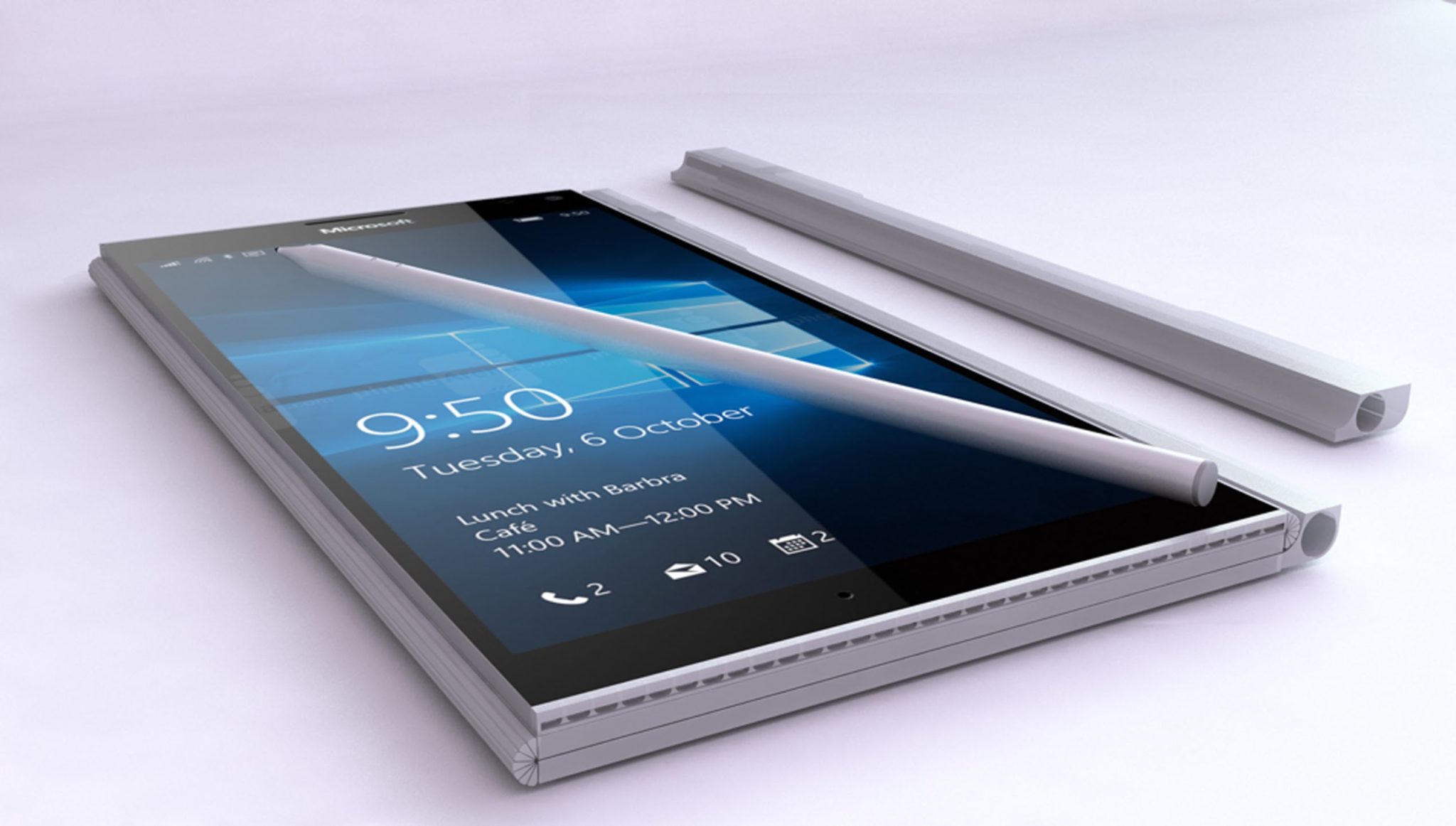 Un concept de Surface Phone provenant de la chaîne GA Concepts