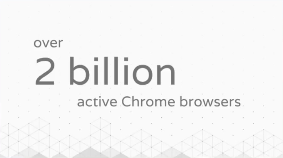 Chrome enregistre 2 milliards d'installations