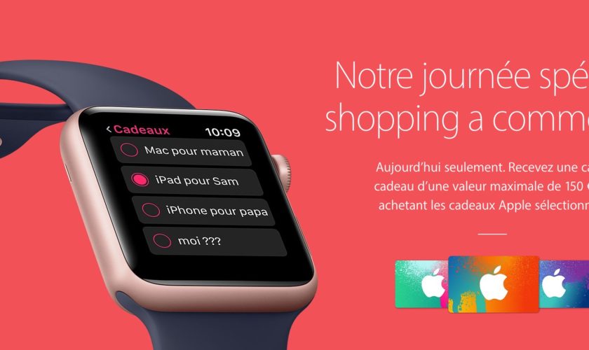 Apple Black Friday : une journée spéciale shopping seulement en carte cadeau 112 Apple Black Friday 2016