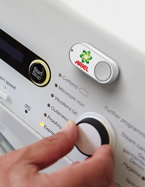 Amazon Dash Button, un moyen simple de commander les produits du quotidien 50 Avec le Dash Button vous allez rapidement commander vos produits du quotidien