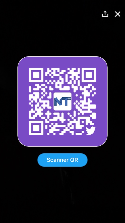 Twitter s'appuie sur Snapchat et lance les QR codes pour les profils 52 IMG 1884