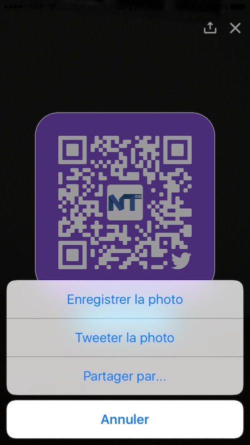 Twitter s'appuie sur Snapchat et lance les QR codes pour les profils 53 IMG 1885