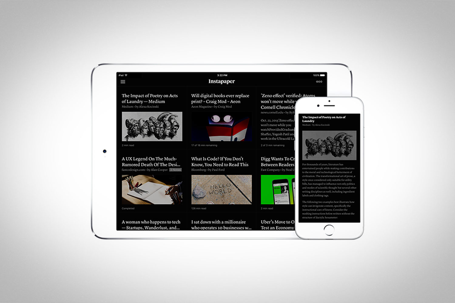 Instapaper Premium passe au 100 % gratuit !