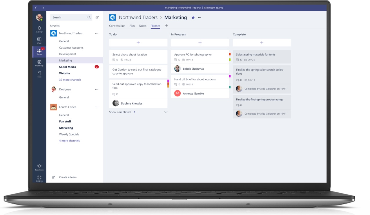 Microsoft Teams, le concurrent Slack de Microsoft, est officiel 50 Les chats vont être importants