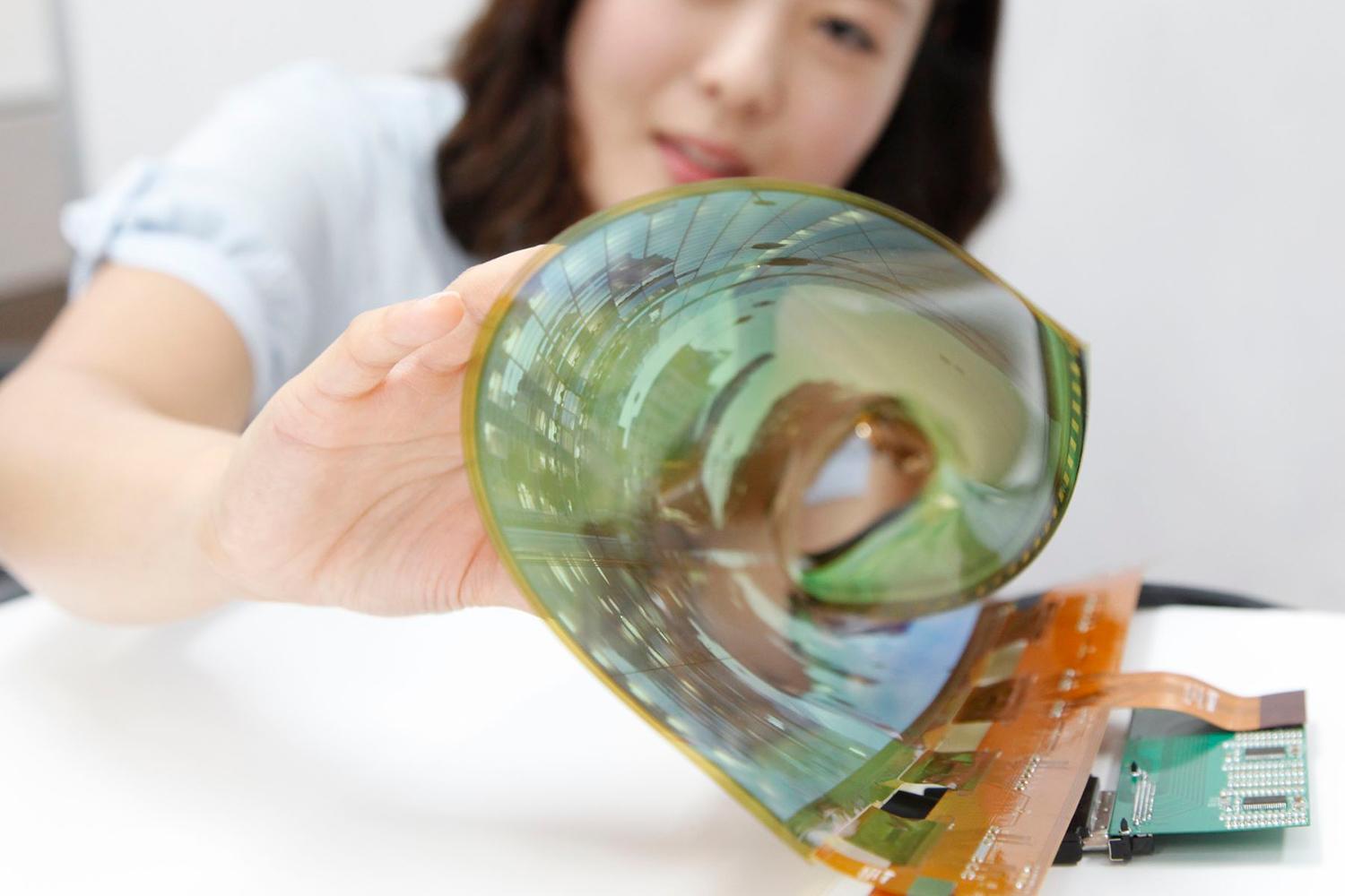 Les écrans OLED flexibles pourraient offrir de nouvelles conceptions à l'avenir
