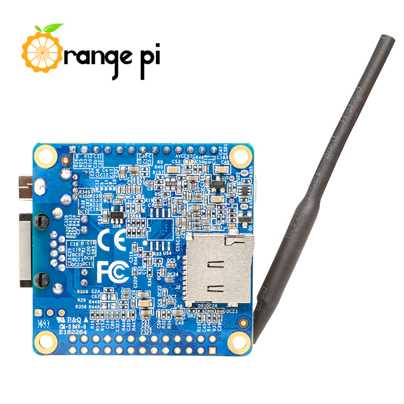 Orange Pi Zero : vue de derrière