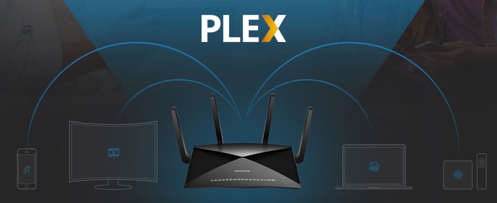  Plex Media Server comme particularité intégrée au routeur