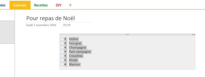 OneNote : vous pourrez redimensionner votre note