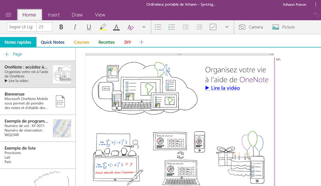 OneNote : prêt à inclure tous vos documents ?