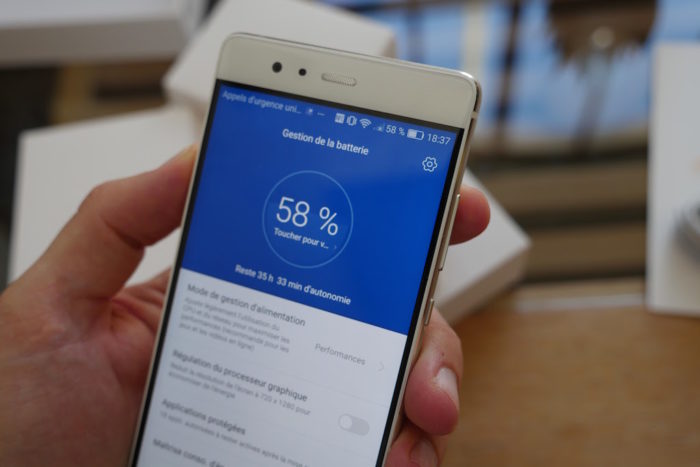 Test du Huawei P9 : le smartphone greffé Leica est-il intéressant ? 61 Huawei P9 : l'autonomie n'est pas son point fort