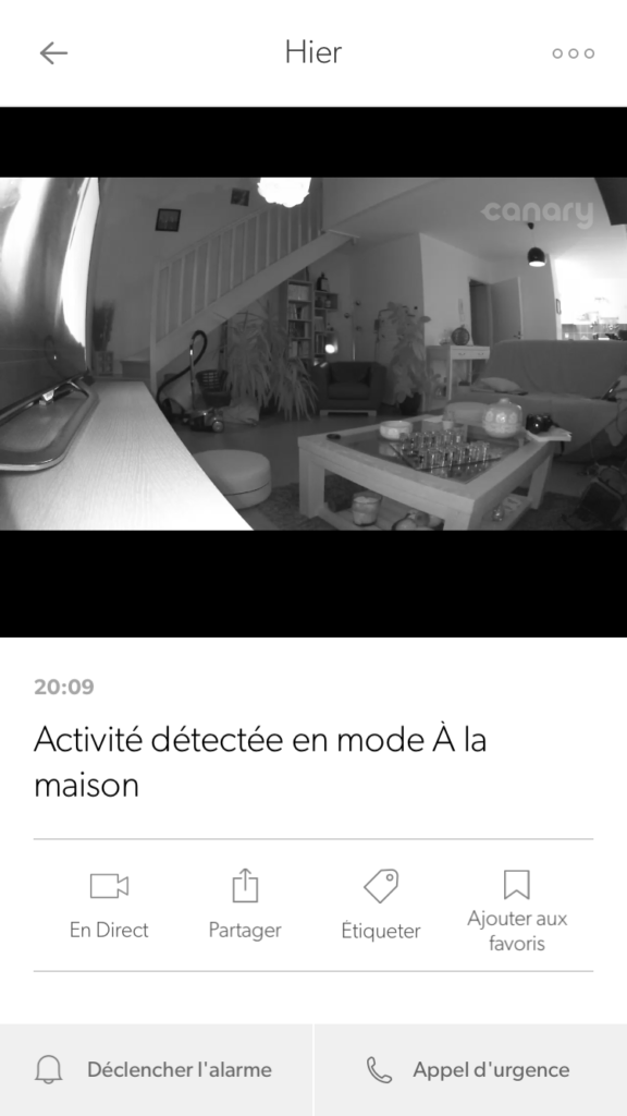 Test de la Canary : la parfaite caméra de sécurité à domicile 53 Screenshot 1523