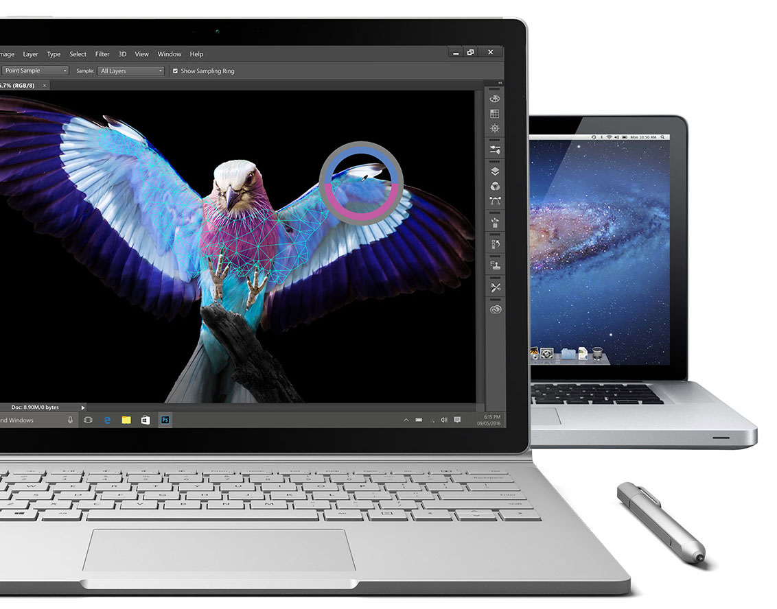 L'écran du Surface Book i7 est sa grande force !