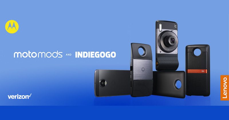 Motorola et Indiegogo veulent vos idées pour développer des Moto Mods 50 Les Moto Mods sont à l'honneur jusqu'au 31 janvier 2017 !