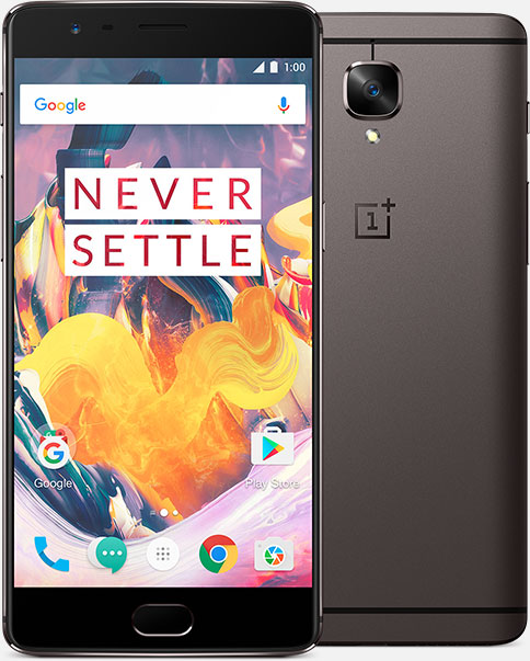 OnePlus 3T - Gun Metal