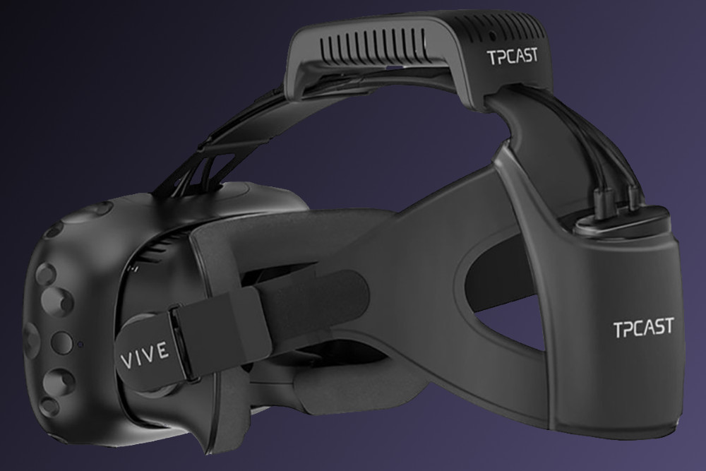 TPCast crée un kit sans fil pour le casque de réalité virtuelle HTC Vive 47 Avec ce kit de TPCast vous pourrez utiliser le HTC Vive sans fil