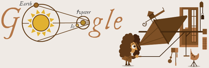 Google fête la détermination de la vitesse de la lumière dans ce doodle animé 