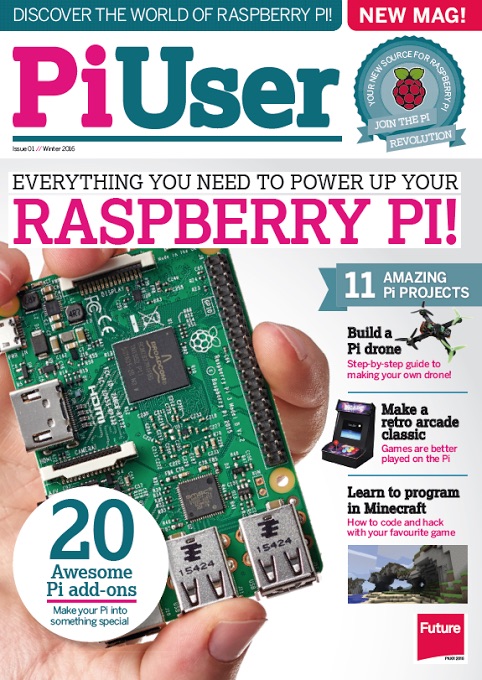 PiUser, un magazine dédié au Raspberry Pi