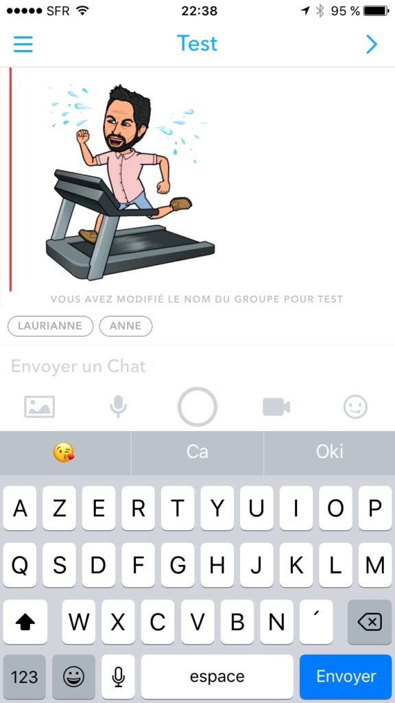 Snapchat se dote d'une messagerie de groupe, et bien plus 44 IMG 2063