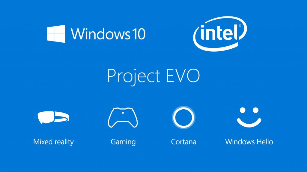 Windows10 Intel Project Evo