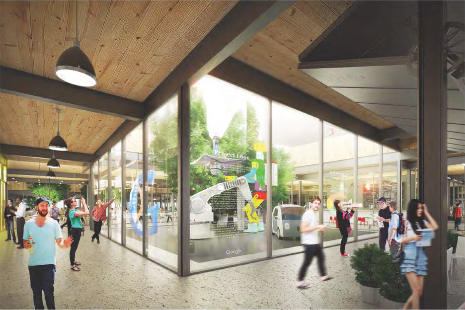 Google travaille sur des idées révolutionnaires pour ses bureaux 34 google campus bjarke ingels big architecture california usa dezeen 936 7
