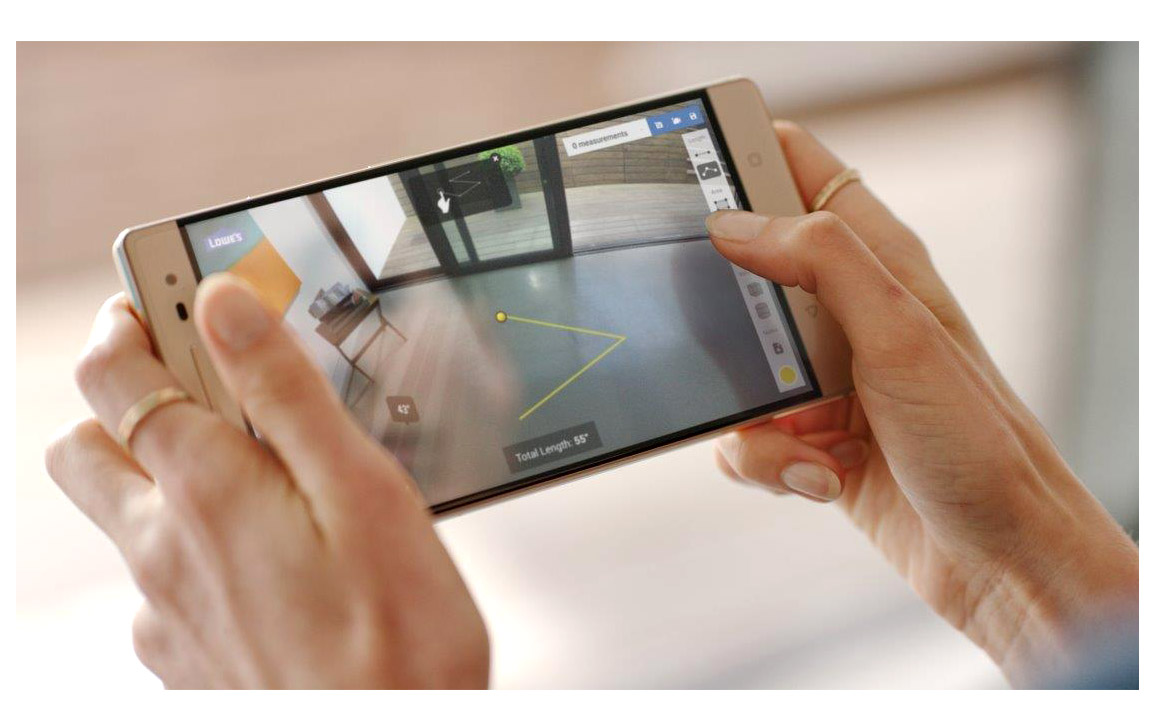 lenovo smartphone phab 2 pro augmented reality utilities lowes