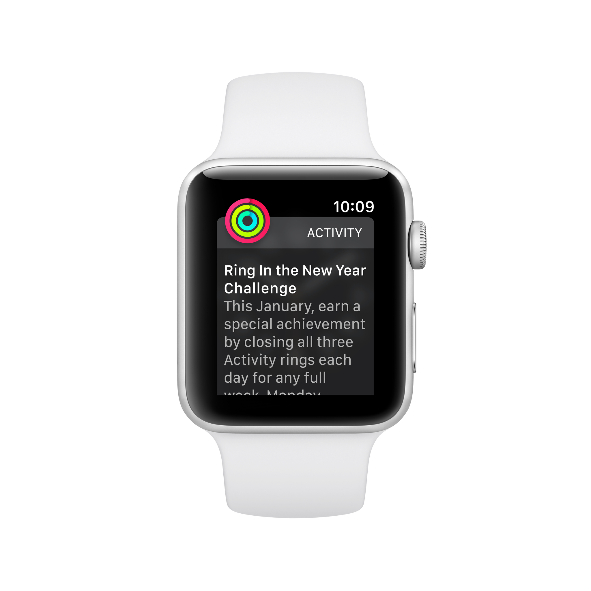 pre achievement apple watch notification