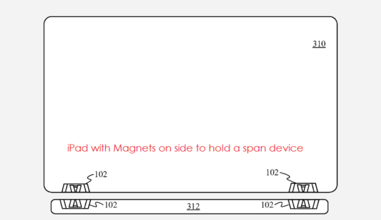 Apple Pencil 2 magnet patent 2
