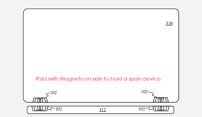 Apple Pencil 2 : il pourrait se coller à votre iPad Pro 39 Apple Pencil 2 magnet patent 2