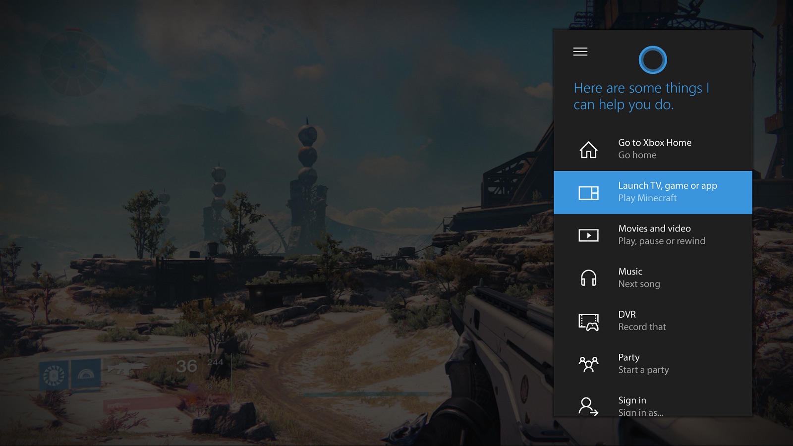 Voici les possibles changements à venir pour l'interface de la Xbox One 49 Cortana Xbox One