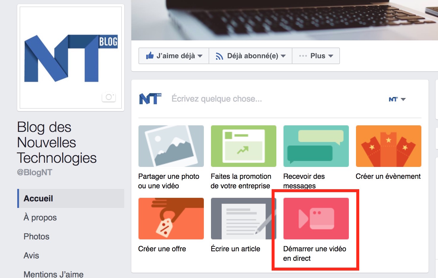Facebook permet aux Pages de faire un Live Video depuis un PC de bureau 48 Facebook Web Live Video